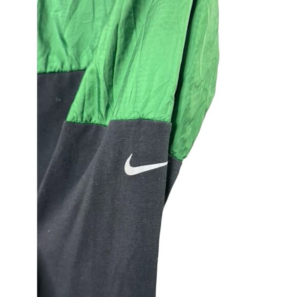 Nike Dri-Fit Running Green & Black Full-Zip Hooded Jacket Women's Small - Picture 4 of 9